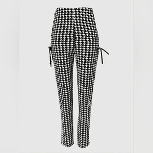 Houndstooth Skinny Pants